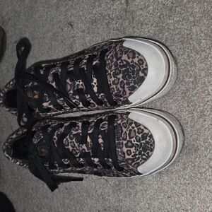 Leopard Print Womens Sneakers